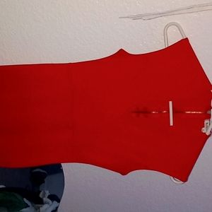 Red medium dress